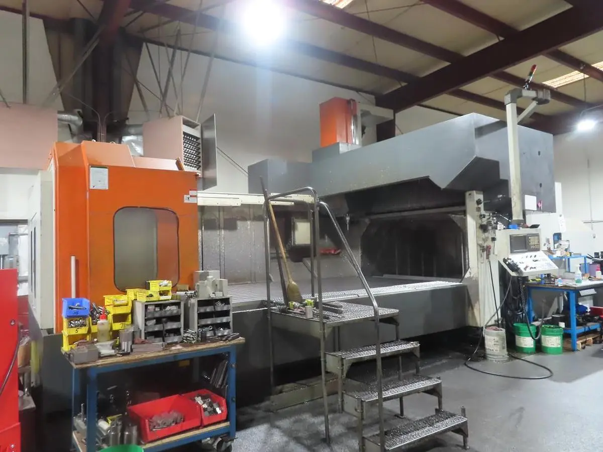 USED 2009 VISIONWIDE VTEC VF-4000 DOUBLE COLUMN STYLE BRIDGE MILL