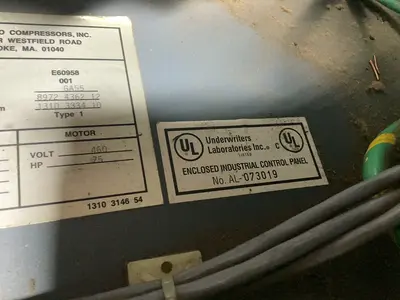 Used ATLAS COPCO GA55 Rotary Screw & Sliding Vane Air Compressors Ohio US | HGR 24 #1568452