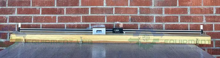 Used BETA PRECISION INDUSTRIES PEAK STAND MICROSCOPE 50X W/ ELECTRONIC RULER 80" Measuring Microscopes California US | Equipment Lab #488515