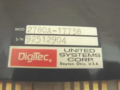 USED DIGITEC 2780A-17738