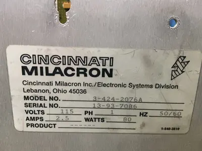 Used CINCINNATI 34242076A PLC Chassis Ohio US | HGR 24 #1355830