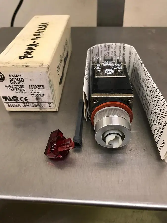 New | in-Stock ALLEN-BRADLEY 800MR-16HA2BRA Miscellaneous Equipment (Electrical & Power) | Surplus Asset Holdings #1189932