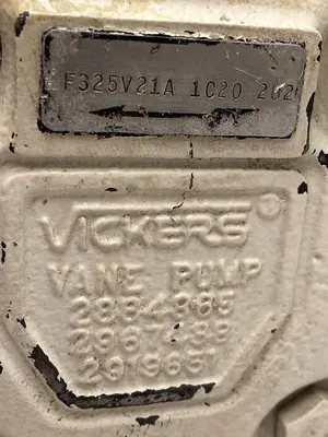 Used VICKERS F325V21A-1C20-202 Hydraulic Pumps Ohio US | Surplus Asset Holdings #1226198