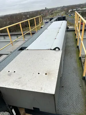 USED SWF GANTRY CRANE 70 TON + 5 TON X 25 METER