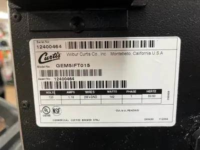 Used Curtis Used Curtis GEM5IFIT015 Gemini Twin Intellifresh Warmer Stand 120V Coffee Equipment Illinois US | Falcon Restaurant Supply #1376116