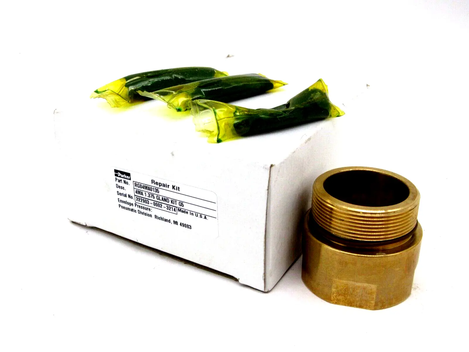 NEW PARKER RG04MA0135 GLAND KIT