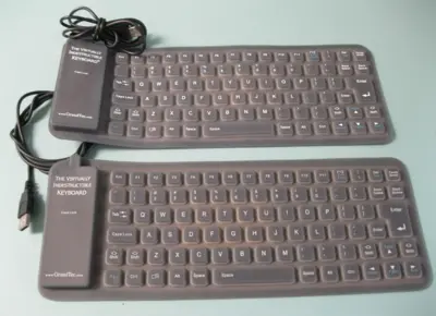 Lot Lab Takeout IT Peripherals Washable Indestructible Keyboard & 6 USB Mouse C6