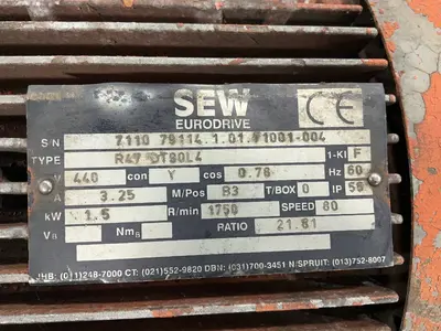 Used _UNKNOWN_ _UNKNOWN_ Gearmotors Ohio US | HGR 24 #1518406