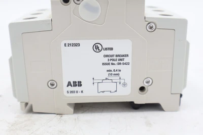 USED ABB S203U-K20 A
