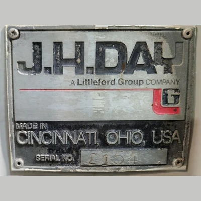 USED J.H. DAY COMPANY D-8
