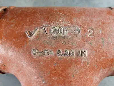 Grooved Tee 3-2, C-E=3.38 in