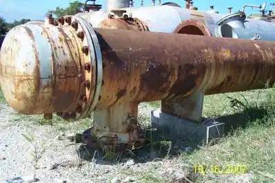 690 sq ft heat exchangers inc stainless steel shell & tube heat exchanger