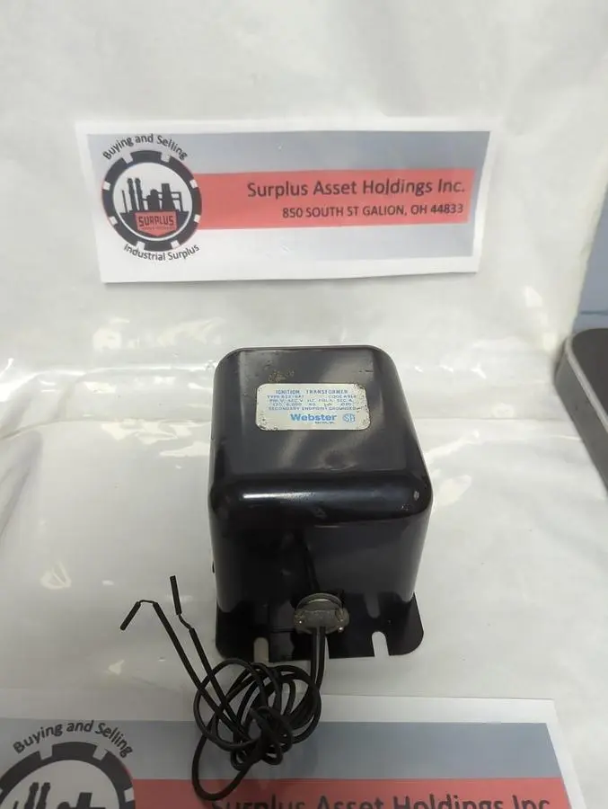 Used WEBSTER 612-6A7 Miscellaneous Equipment (Electrical & Power) Ohio US | Surplus Asset Holdings #1466647