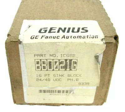 NEW GE FANUC GENIUS IC660 BBD0216 16 PT SINK BLOCK IC660BBD0216