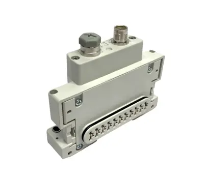 EX600-ED4 | SMC  Serial Transmission System End Plate, M12 5-Pin - Used