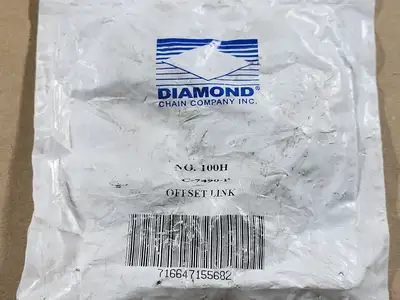 Roller Chain Offset Link No. 100H C-7490-P (Pack of 5)