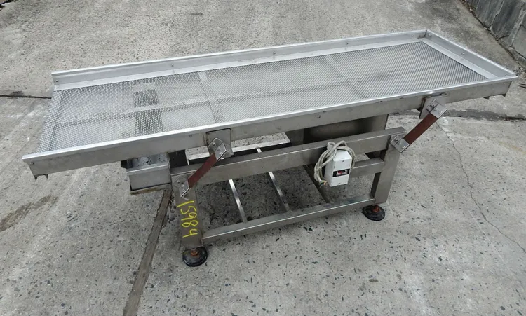Used SS SCREENED FEEDER 24" X 75" Separators New Jersey US | Champion Trading Corporation #424529