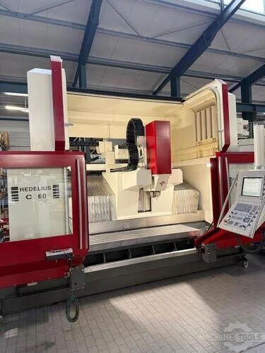 Used 2010 HEDELIUS C60PM-2000 Vertical Machining Centers NL | Mach 4 Metal #715534