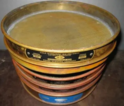 QTY. 4. USA STANDARD 8 INCH TESTING SIEVE, NO: 20,...