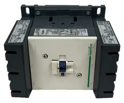 USED SCHNEIDER ELECTRIC LC1D115 CONTACTOR LX1D8G7 120V 50/60HZ COIL