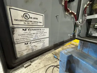 25 HP DUROVAC MODEL #PLCV25 PORTABLE INDUSTRIAL VACUUM SYSTEM: STOCK #21902