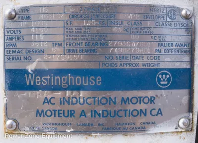 USED WESTINGHOUSE -