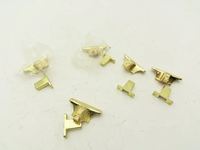 Vintage RV Cabinet Door Catch Gold 3/4" Strike Lot of 5