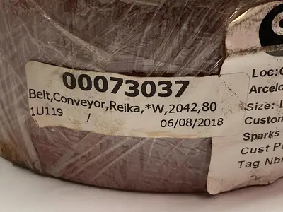 Used SPARKS W,2042,80 Conveyor Parts Ohio US | Surplus Asset Holdings #1247420