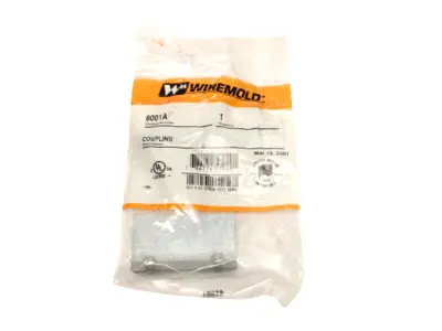 6001A | Wiremold  6000 Galvanized Coupling Fitting LOT OF 2 - New Other