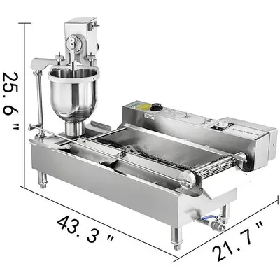 Mega mini donut machine - 1100 per hour - two track