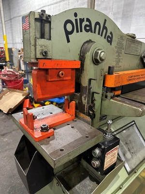 PIRANHA P50 50TON HYDRAULIC IRONWORKER