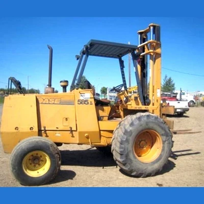 Case 585E Rough Terrain Forklift