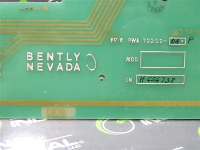 Bently Nevada PWA72252-04 Control Board Rev. P Used