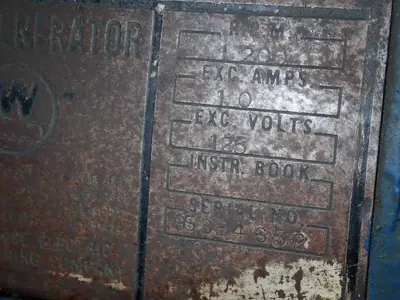 Westinghouse Ac Generator