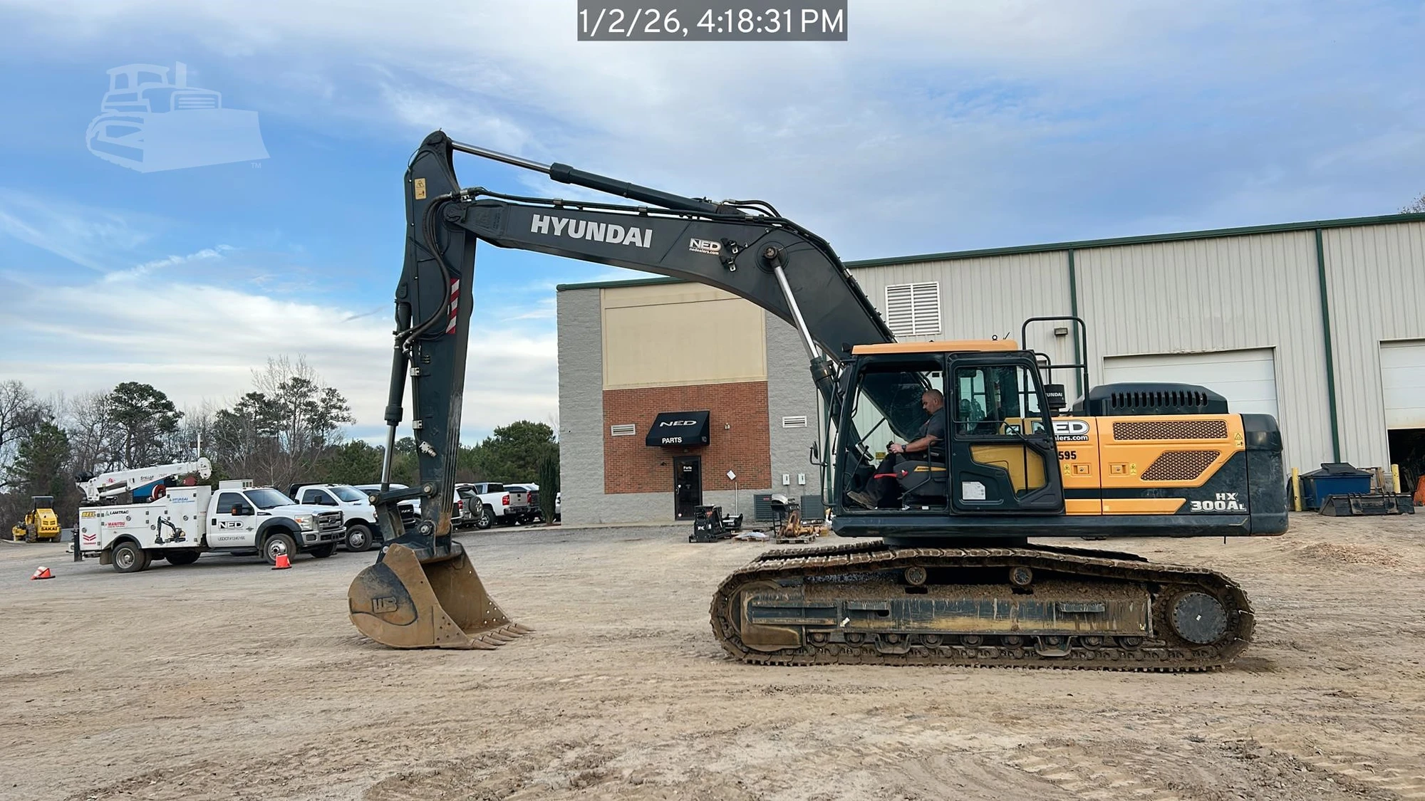 Used 2023 HYUNDAI HX300AL Crawler Excavators North Carolina US | National Equipment Dealers #1422408
