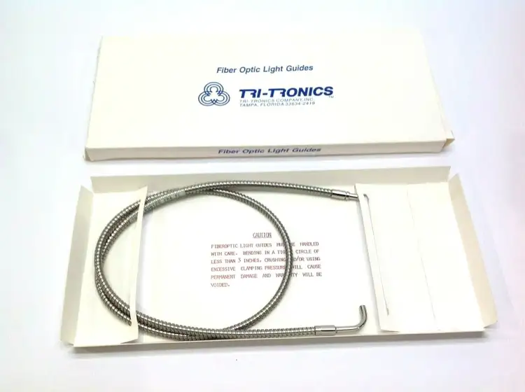 Used TRI-TRONICS FIBER OPTIC LIGHT GUIDE Lighting | Maverick Industrial Sales #1103841