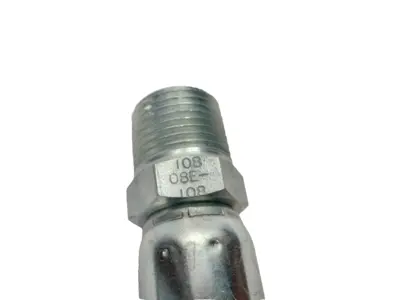08E-108 | Danfoss Weatherhead  Male Pipe Crimp Hose Fitting 1/2" Tube 1/2" NPT 2PK - New Other