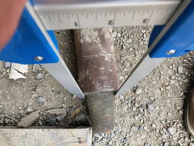 Used AFTERMARKET CHISEL BIT 6" X 26" FOR CABLE TOOL Tool Bits Pennsylvania US | East West Machinery & Drilling #1417331