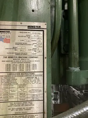 USED 1994 MINSTER E2-200