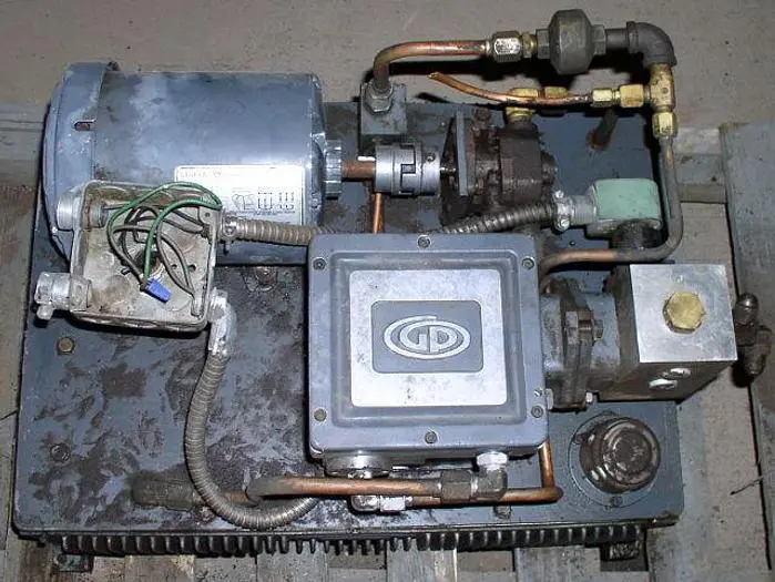 1 HP Barnes Hydraulic Power Unit; 300 psi; 7 gal Tank