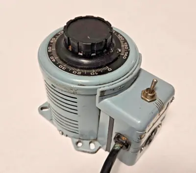 Powerstat SUPERIOR ELECTRIC 3PN116C Variable Autotransformer 120v 10a 1ph