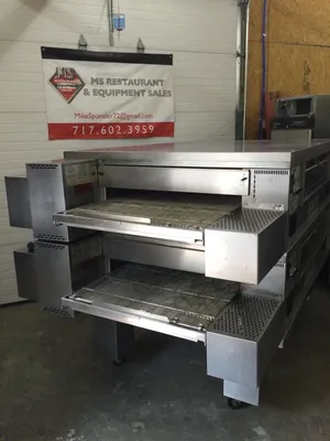 Middleby Marshall PS570G Double Stack Conveyor Pizza Ovens Tested / Working!