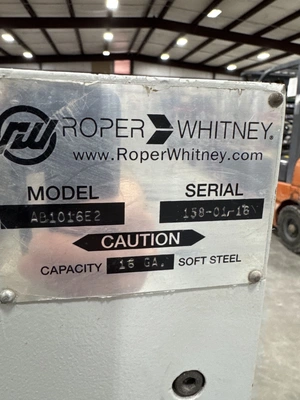 2016 ROPER WHITNEY AB1016E2 CNC Metal Folder | Norcal Machinery (7)