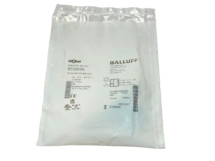 New | in-Stock Balluff Inductive Proximity Sensor, Cylindrical, Flush Mount Proximity Sensors Michigan US | Maverick Industrial Sales #1506046