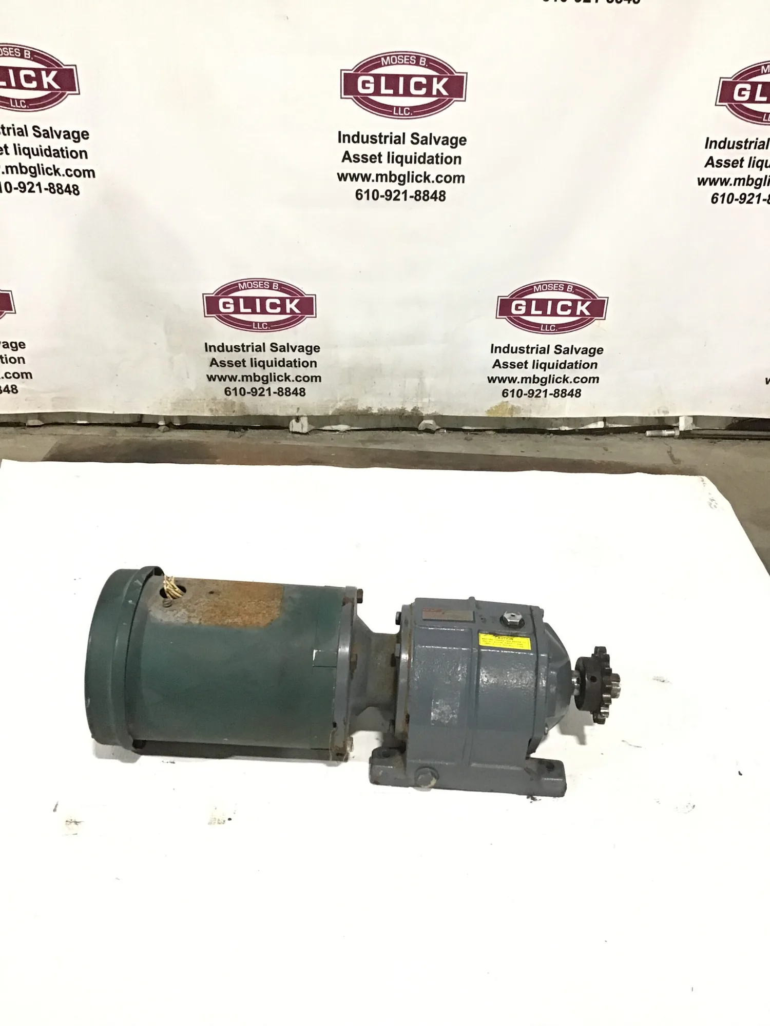 Reliance Electric S.2000/P56H1441X Duty Master AC Motor with Boston Gear