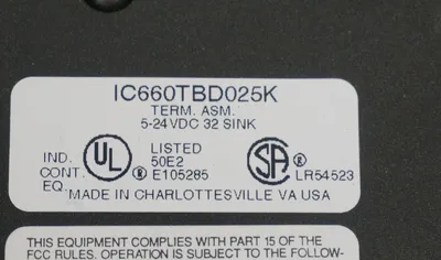 GE FANUC IC660EBD025N ELECTRONIC MODULE W/ IC660TBD025K