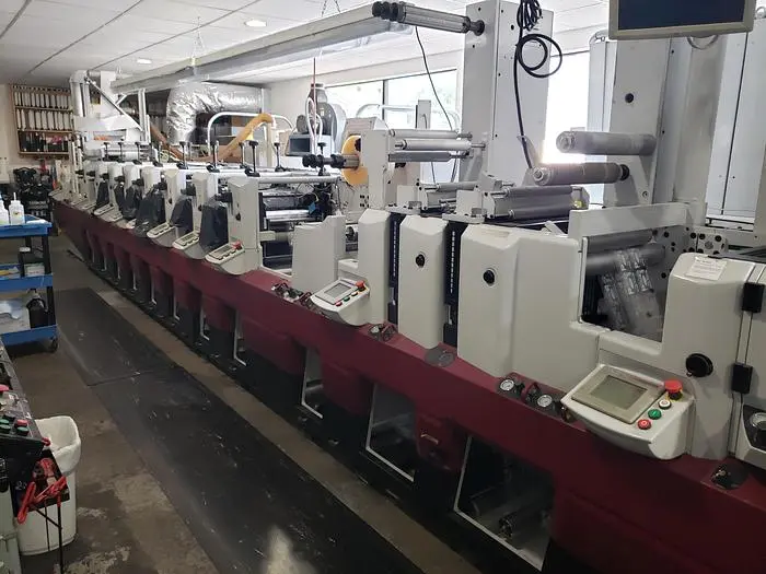 Used MARK ANDY XP5000 Flexo Printing Presses | J&J Converting Machinery #440492