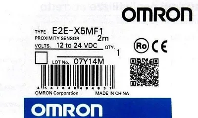 NEW OMRON E2E-X5MF1-2M PROXIMITY SENSOR E2EX5MF12M