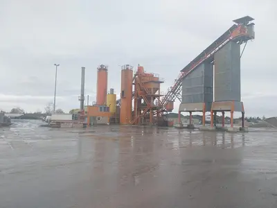 USED 1991 MARINI ASPHALT MIXING PLANT