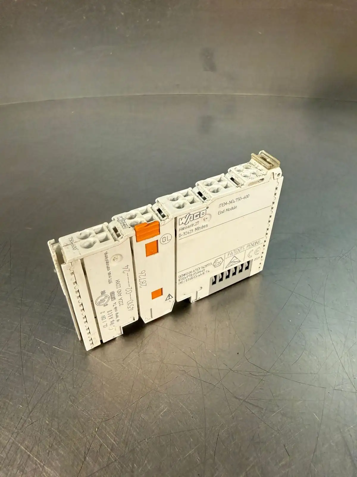 Wago 750-600 End Module D-32423 Minden (3.1.1)